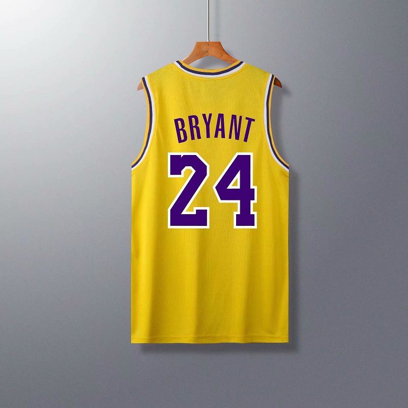 Áo Ba Lỗ Chơi Bóng Rổ In Chữ Lakers Kobe Bryant 24 James 23 Thời Trang Mùa Hè Cho Nam Giới