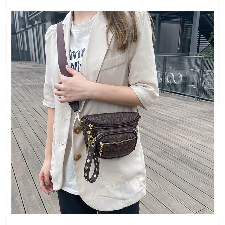 Túi Đeo Bụng Linh Store Túi Bao Tử Nữ Nhiều Ngăn Hottrend Phong Cách Ulzzang Hàn Quốc - LS32