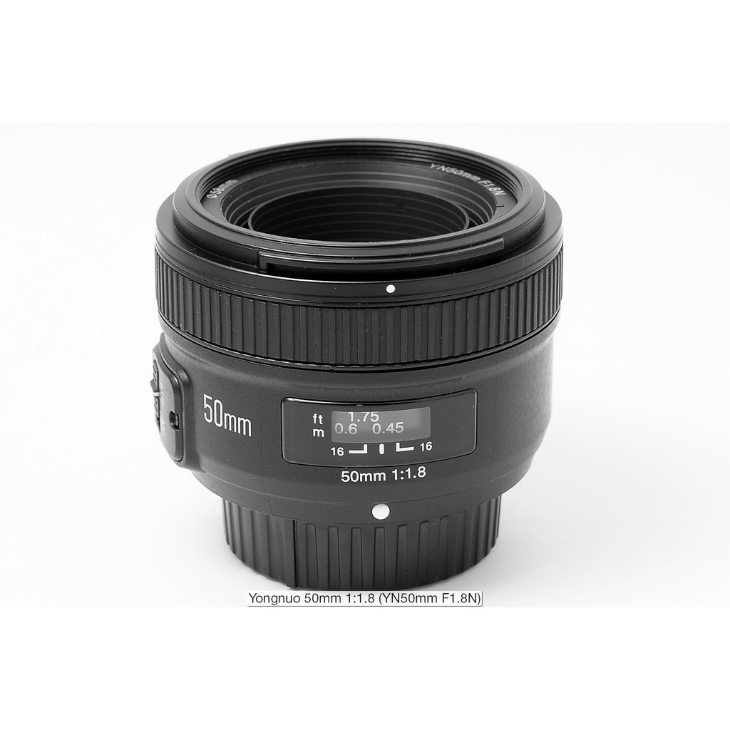 Ống Kính Yongnuo YN AF-S 50mm F1.8 For Nikon (Bảo hành 6 tháng)