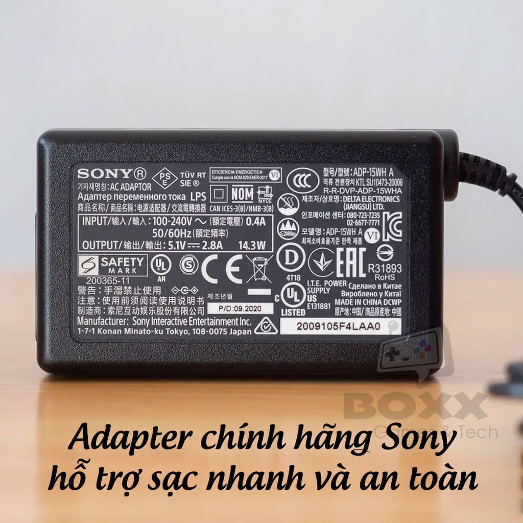 Dock sạc tay cầm PS4 chính hãng Sony, Đế sạc tay cầm PS4 Sony