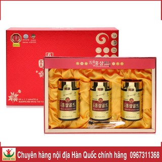 Cao Hồng Sâm Hàn Quốc Vàng🔥FREESHIP🔥Cao Hồng Sâm Gold BIO Hàn Quốc Hộp 3 lọ x 240g
