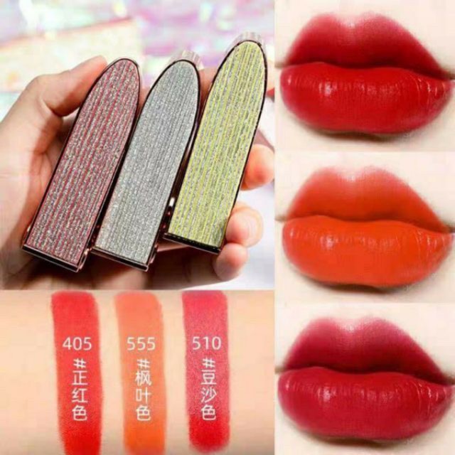 Set 3 son lì WODWOD Cool Beautiful Lipstick W750 - hàng nội địa Trung