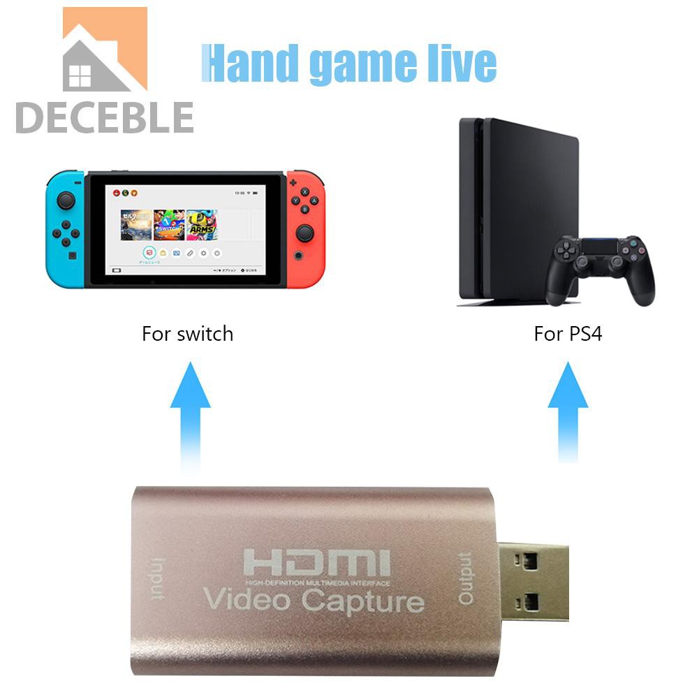 Thẻ Ghi Video 1080p Usb 2.0 Cho Phát Sóng Trực Tiếp | BigBuy360 - bigbuy360.vn