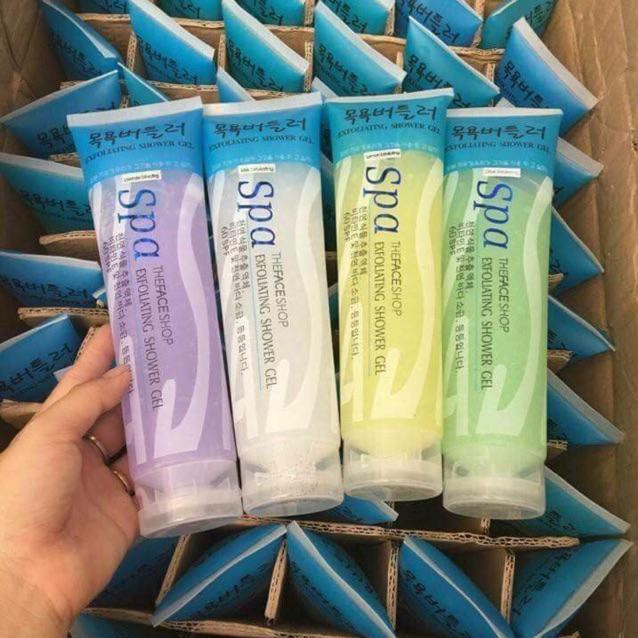 [ rẻ bất ngờ ] combo Gel tẩy tế bào chết Hàn Quốc SPA . ,