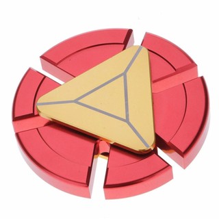 Đồ chơi quay tay hand spinner Iron man có hộp sắt bảo vệ