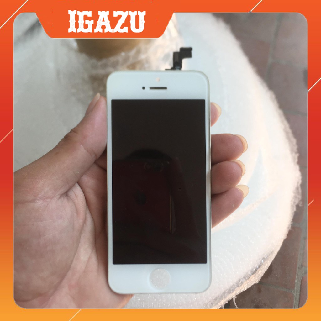 Màn hình Full zin Apple / Zin bóc máy iphone 5S / 5SE (màu trắng-đen) nguyên bộ - IGAZU