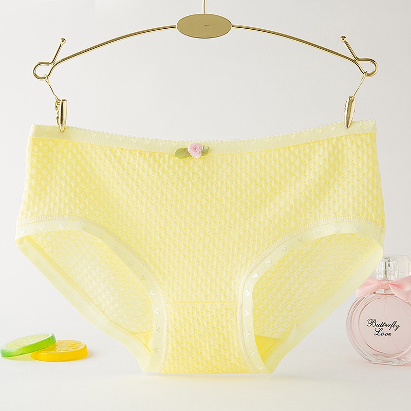 Quần Lót Cotton Nữ In Hình Tam Giác Dễ Thương | BigBuy360 - bigbuy360.vn