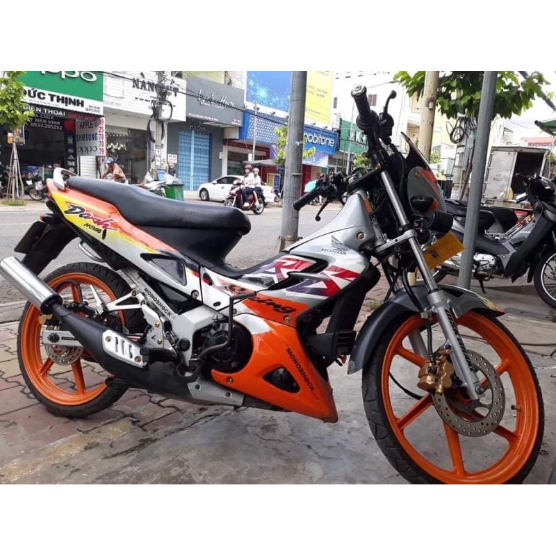 Tem dán xe nova, Tem Nova Dash 2001 xám cam đen Thailand