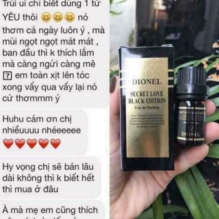 Nước hoa vùng kín dionel