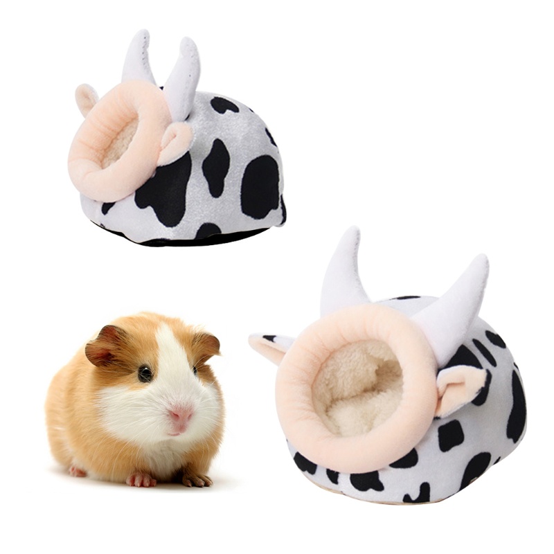 Giường Ngủ Bằng Vải Bông Mềm Mại Giữ Ấm Mùa Đông Cho Thú Cưng Chuột Hamster