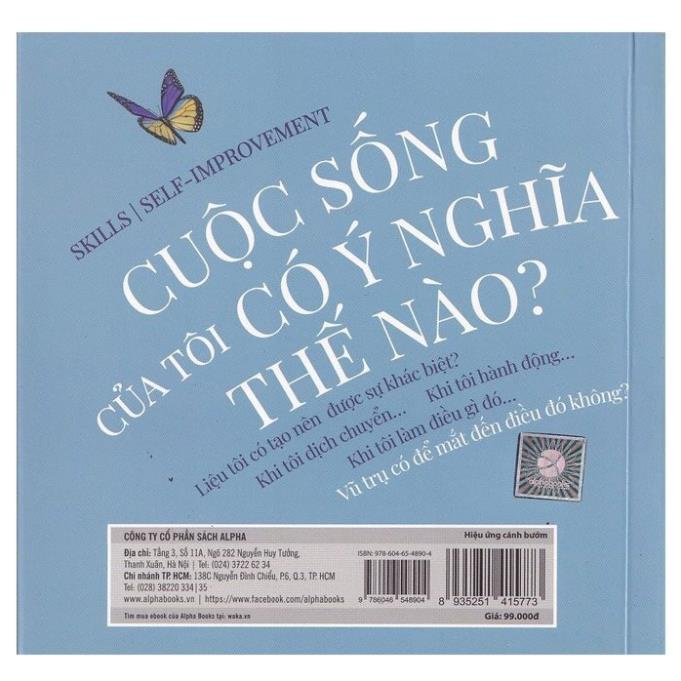 Sách - Hiệu Ứng Cánh Bướm (Tái Bản 2020) [AlphaBooks]