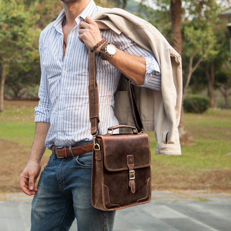 Túi đeo chéo da thật cao cấp G180