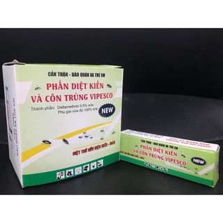 PHẤN DIỆT KIẾN VÀ CÔN TRÙNG VIPESCO - HỘP 2 VIÊN