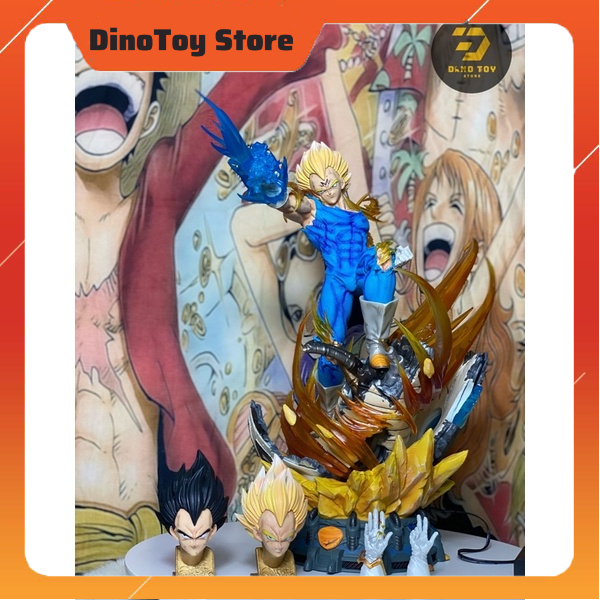 Mô hình figure vegeta ls ba đầu thay thế có đèn led