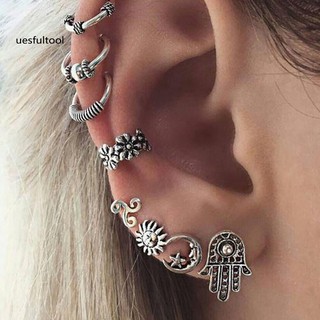 8 Khuyên tai dạng kẹp phong cách Boho Vintage nhiều kiểu dáng độc đáo cá tính cho nữ