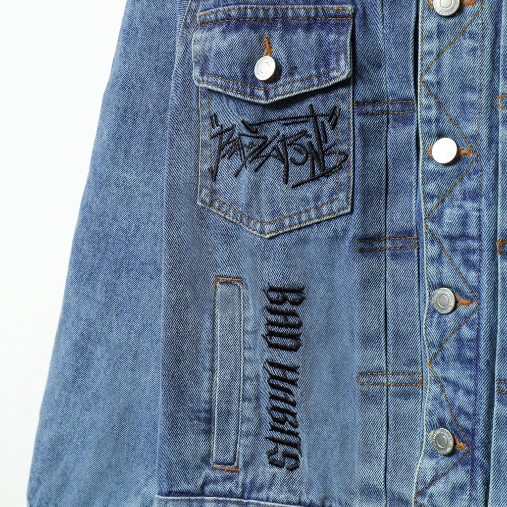 Áo Khoác Bad Habits CHAOTIC JACKET JEANS