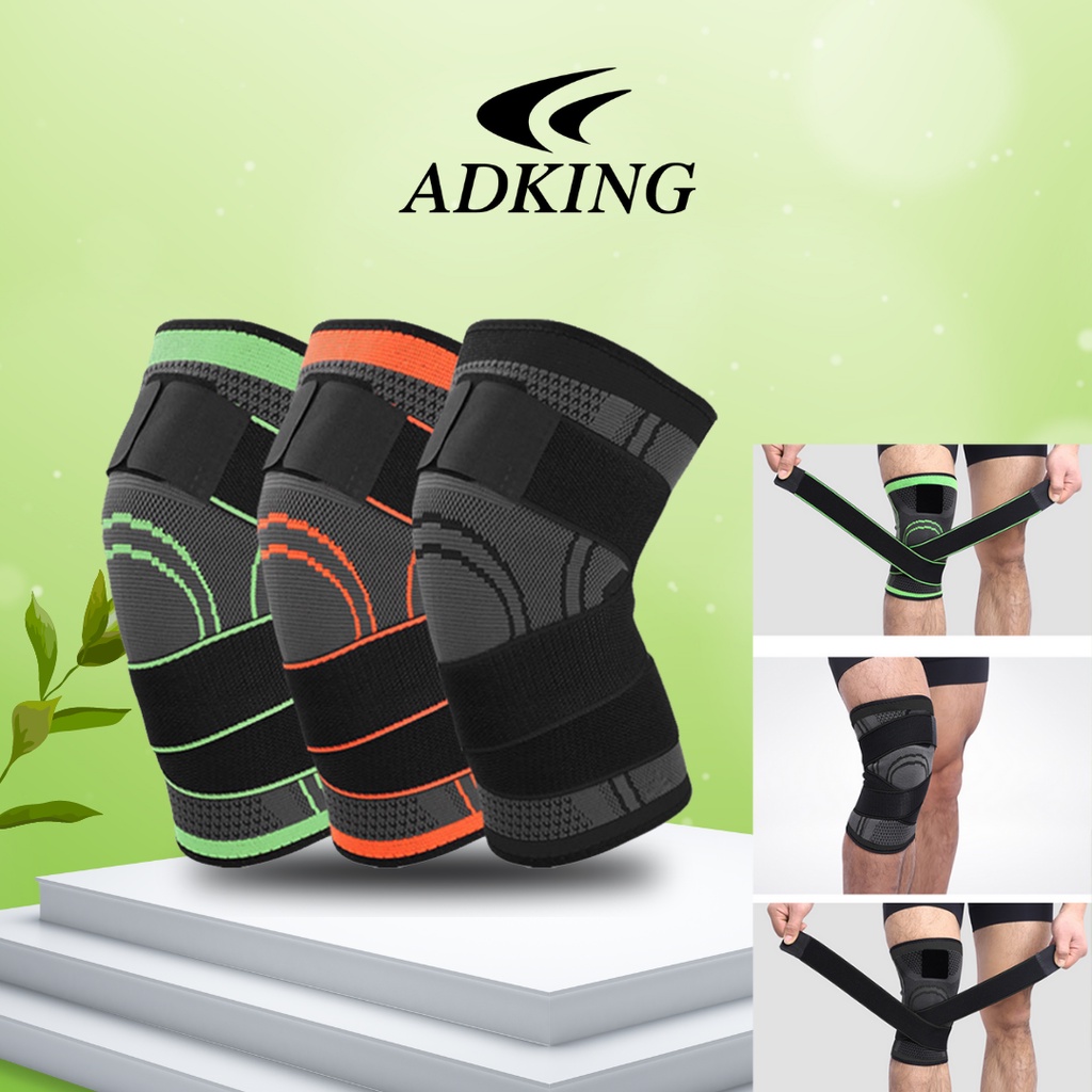 Bộ Băng Bảo Vệ Đầu Gối AOLIKES A-7720 Thiết Kế Thoáng Khí Ôm Chân Breathable Sport Knee Support ADKING