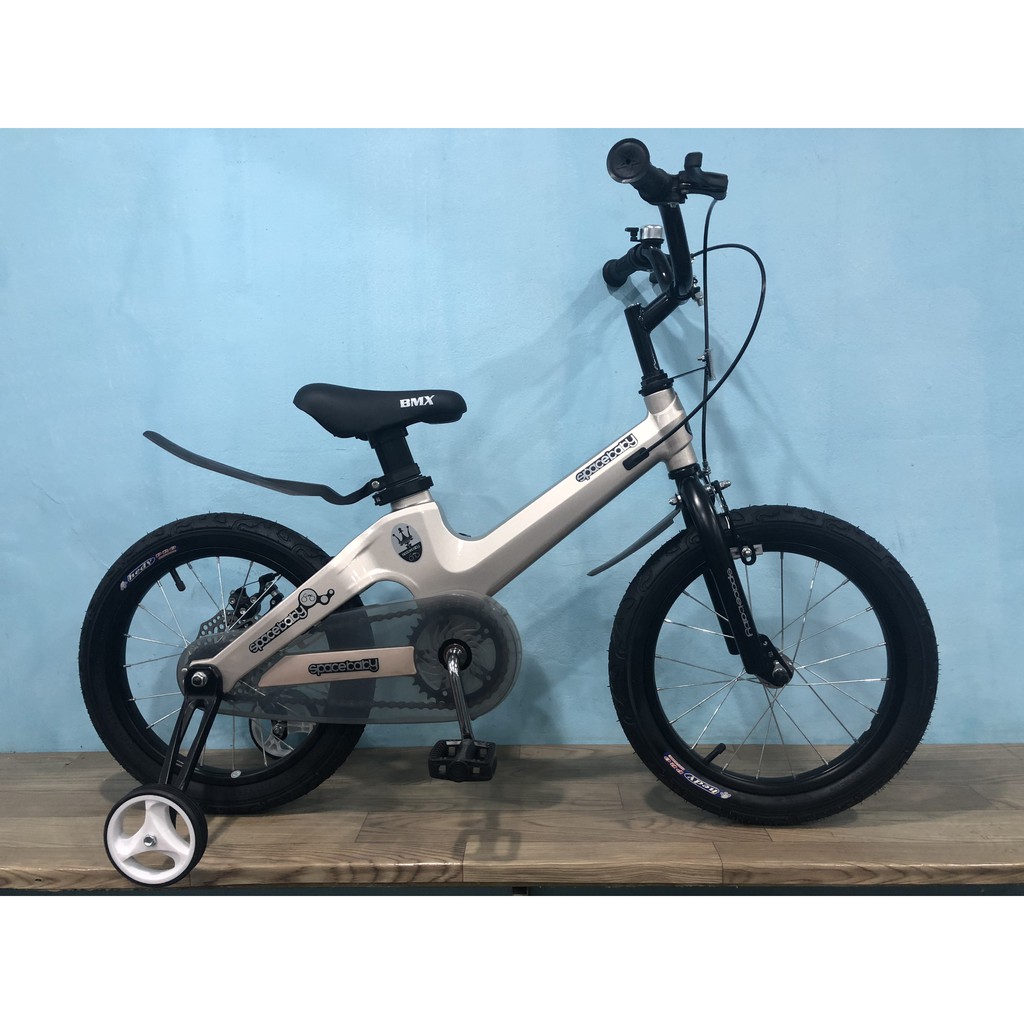 Xe Đạp 16 Inch SPACEBABY Khung Nhôm Bánh Căm