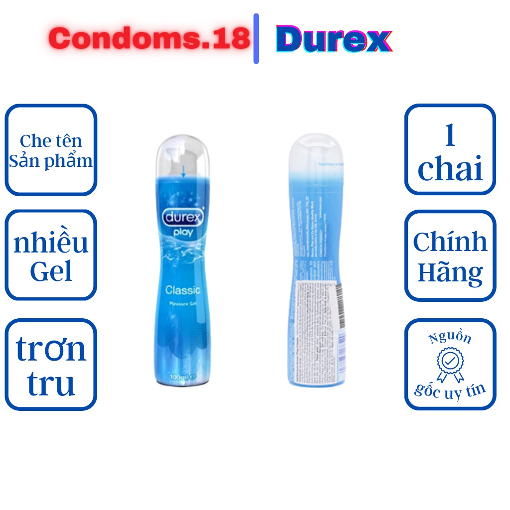 Gel Bôi Trơn Durex Play Classic 50ml.