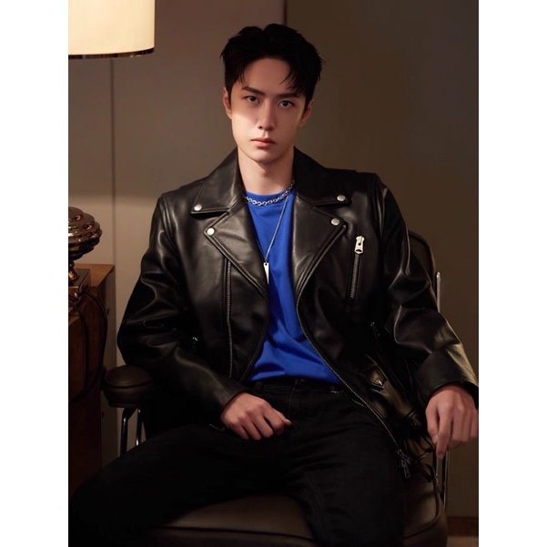 Áo Da Nam Biker Cao Cấp Mẫu Hàn Quốc Mới Nhất Năm Nay