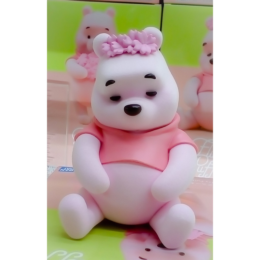 Mô hình chính hãng FLuffy Puffy -WINNIE THE POOH (phiên bản Sakura) - hãng BANPRESTO
