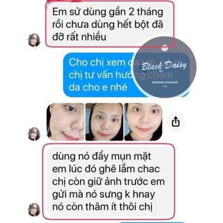 Bột rửa mặt Black Daisy(Handmade)