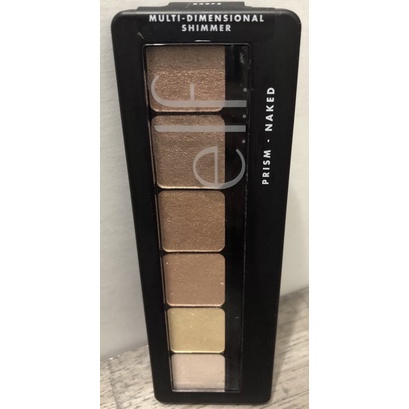 Bảng phấn mắt Elf Prism w / Mirror # 83275 NAKED -Mỹ