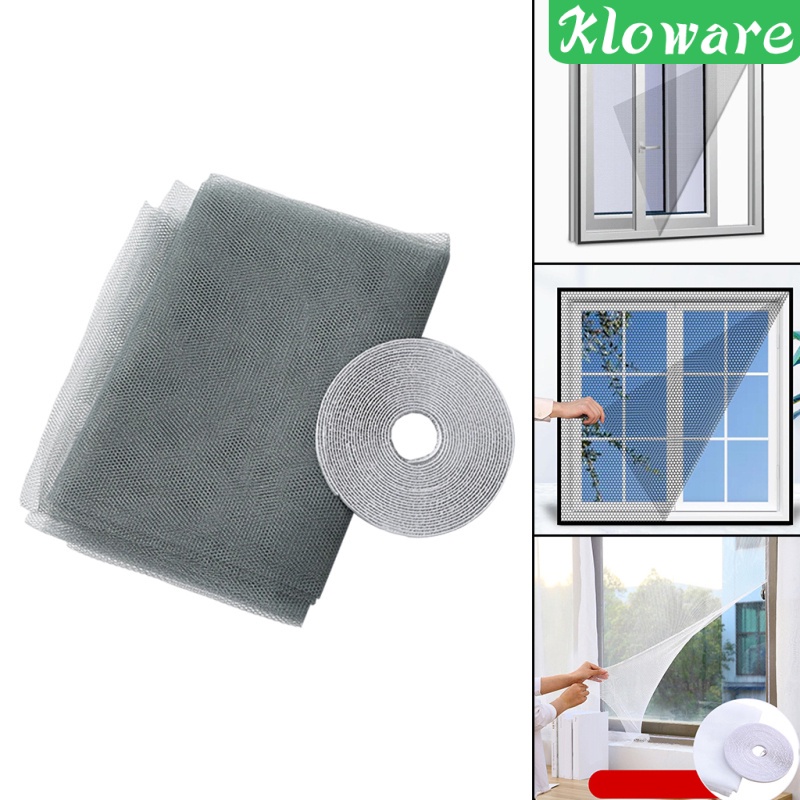 [Kloware] Rèm Lưới Chống Muỗi Cho Cửa Sổ Kích Thước Rộng Sử Dụng DIY