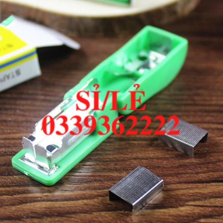 [ HAIANHSHOP ]  Máy dập ghim mini 4*1,7*2,8cm (ghim 3-5 tờ) Duashop &gt;