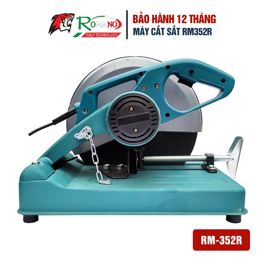 Máy cắt sắt Romano RM352R, Công suất 2300W, Cắt góc 45 độ, Có kèm lưỡi cắt