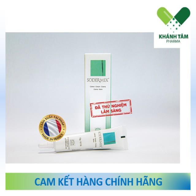 Sodermix Cream 15g - Dùng cho sẹo lồi, sẹo phì đại, chàm Sodemix _Khánh Tâm