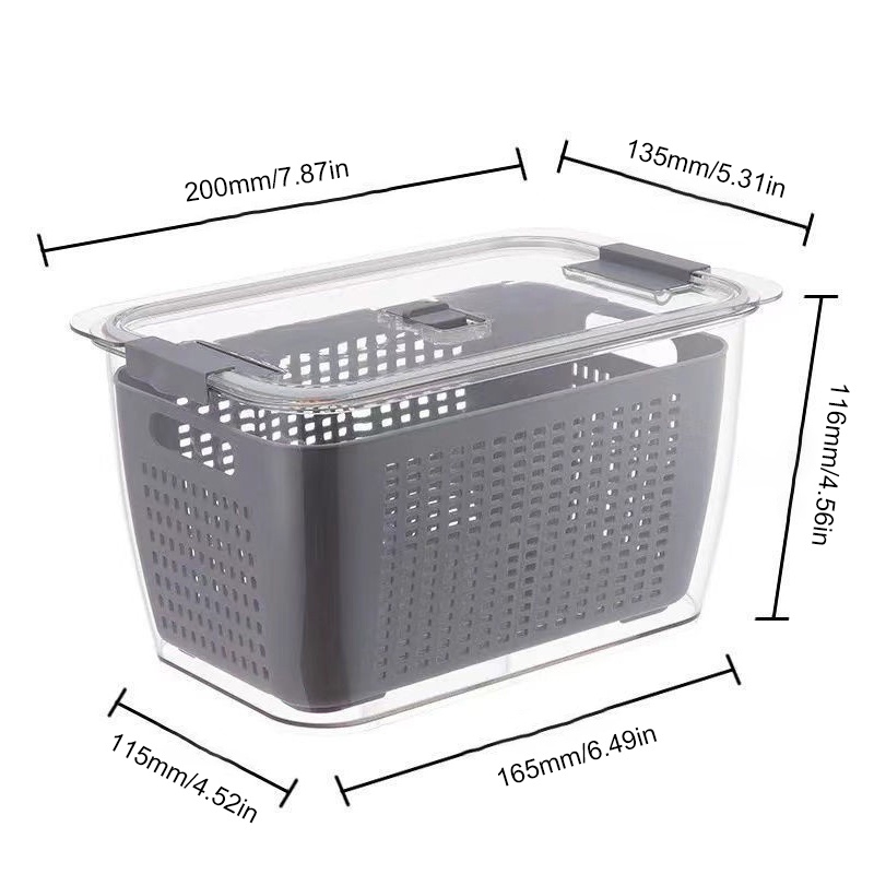 Set 1 / 2 Hộp Nhựa Đựng Thực Phẩm Đa Năng Tiện Dụng