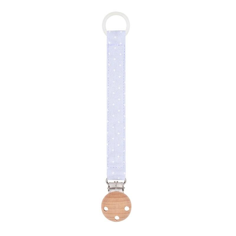 Giá Đỡ Núm Vú Giả Bằng Vải Lanh Cotton Có Kẹp Tiện Dụng Cho Bé