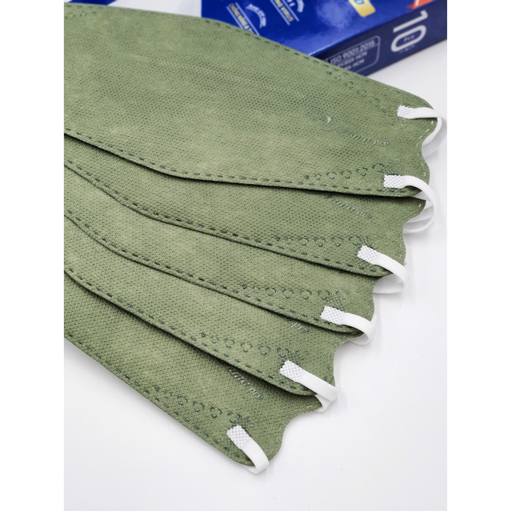 COMBO 50 - 100 cái Khẩu trang Famapro 4D KF94  - Hộp 10 cái