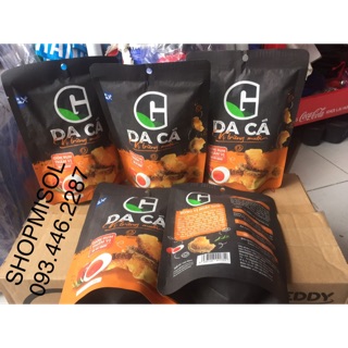 COMBO 5 GÓI DA CÁ VỊ TRỨNG MUỐI NGON GIÒN RỤM THẤM VỊ 25G
