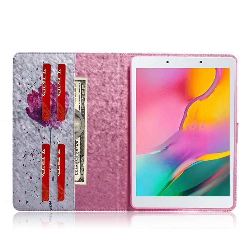 For Samsung Galaxy Tab A 8.0 2019 SM-T290 T295 T297 Leather Smart Tablet Case Cover