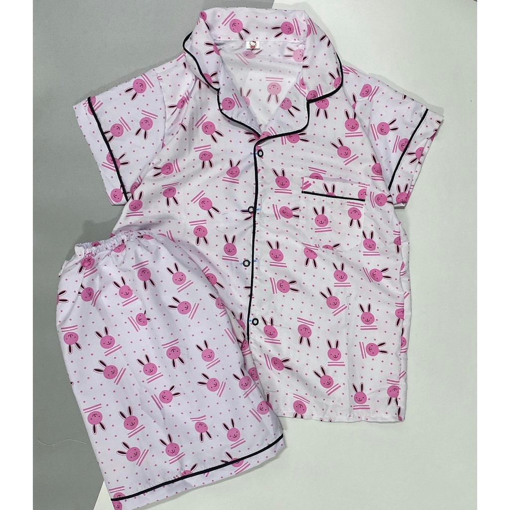 [Kate mềm] Bộ ngủ Pijama đùi chất mềm freesize&lt;60kg (Mã 02)