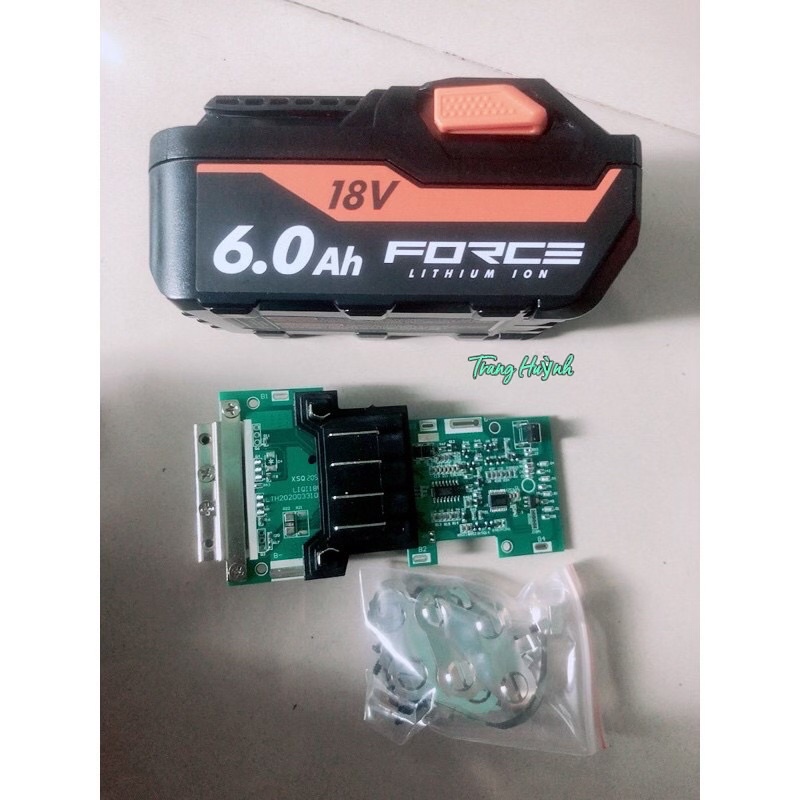 Bộ vỏ mạch EAG/ML20 .vỏ mạch thay thế pin EAG/RiDRID 18v 6.0ah, mạch nhận sạc zin