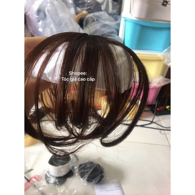 Tóc mái giả 3D ❤️❤️ FREESHIP ❤️❤️ mái thưa 3D tóc giả