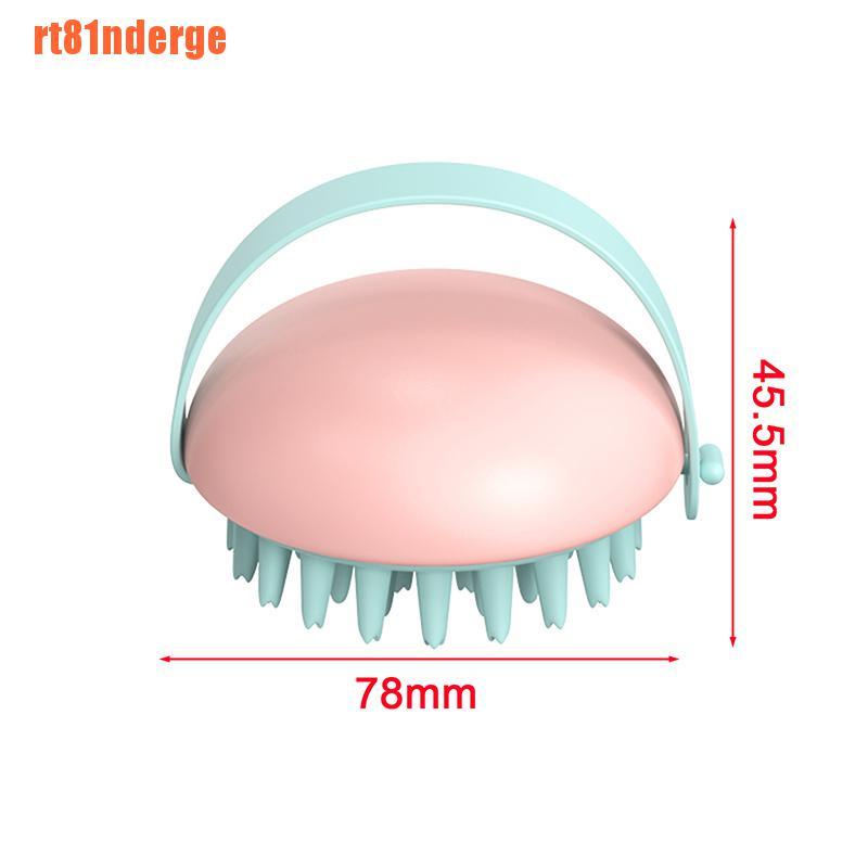 (Hàng Mới Về) Bàn Chải Silicone Mát Xa Da Đầu Tiện Dụng