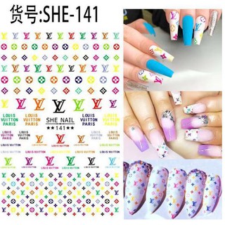 Sticker dán móng mẫu Thương hiệu Ver2