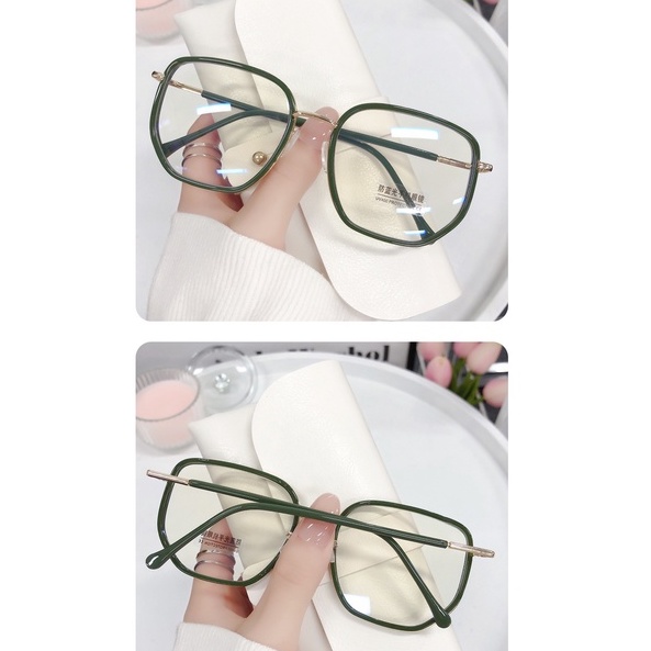 Mắt Kính Chống Bức Xạ Và Ánh Sáng Xanh Thời Trang Hàn Quốc Cho Nữ