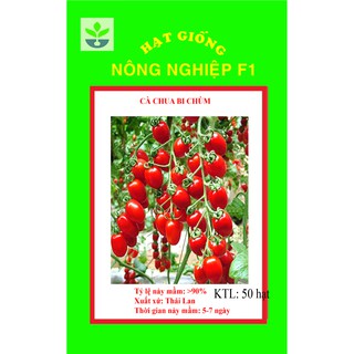 Gói 30 hạt giống cà chua cherry