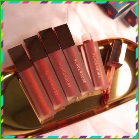 Hàng Auth  FreeShip - Son Black rouge A23 - A27, Son Kem Lì Black Rouge Air Fit Velvet Ver3 + Ver4