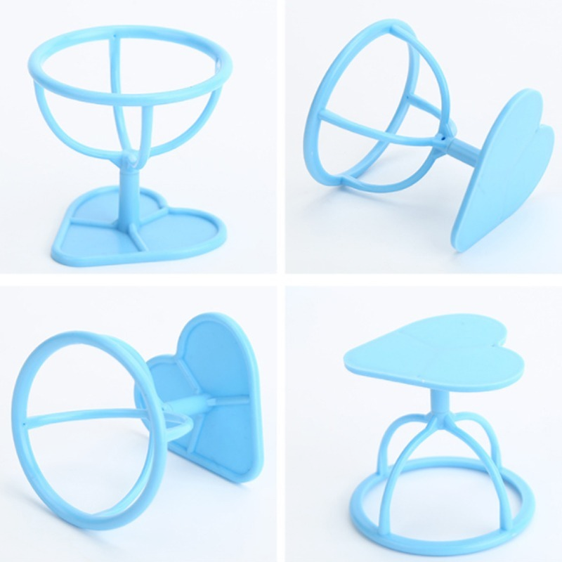 [Hàng mới về] Giá để khô bông mút trang điểm hình bằng nhựa tiện lợi