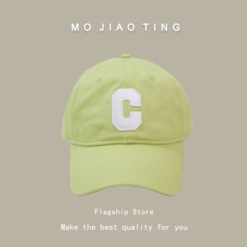 Mũ Lưỡi Trai Chống Nắng Phong Cách Nhật Bản In Chữ C Kiểu Hàn Quốc
