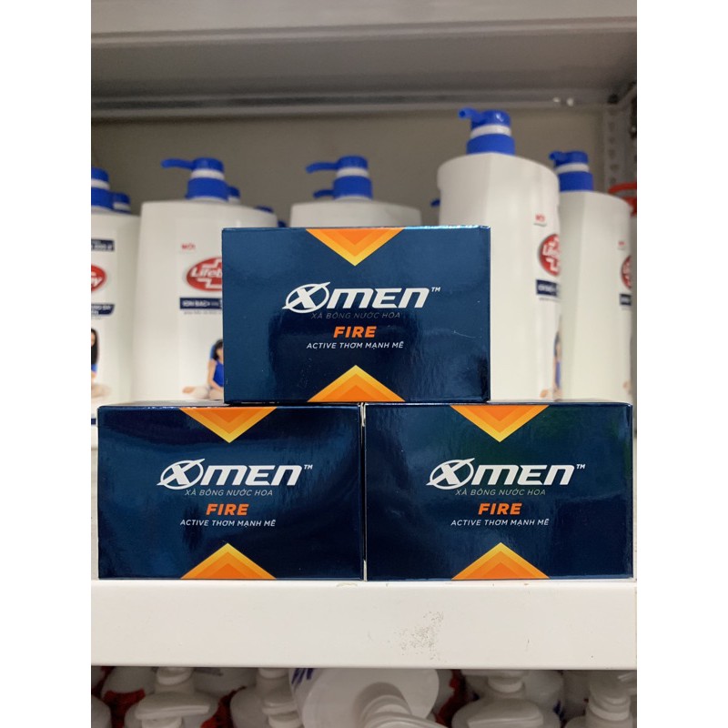 Cục Xà bông cục X-Men Fire 90g (Mầu Cam)