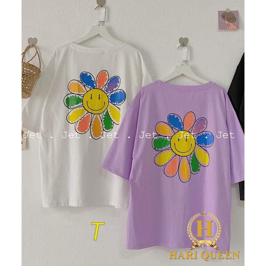 FREE SHIP ĐƠN TỪ 50K Áp phông in hoa mặt cười DTR0620 1