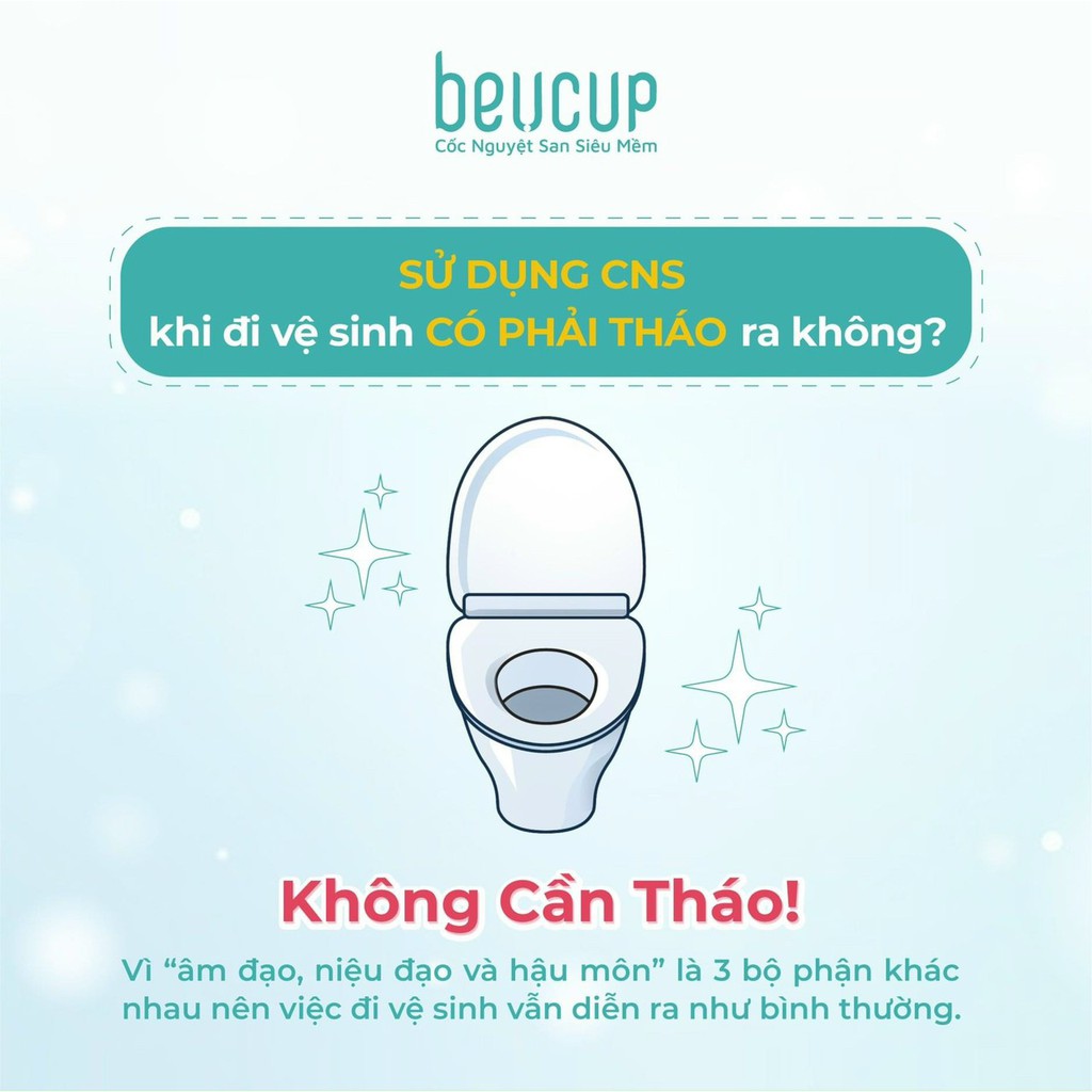 Cốc nguyệt san BeUCup siêu mềm