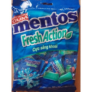 Mentos bạc hà ( 40c)